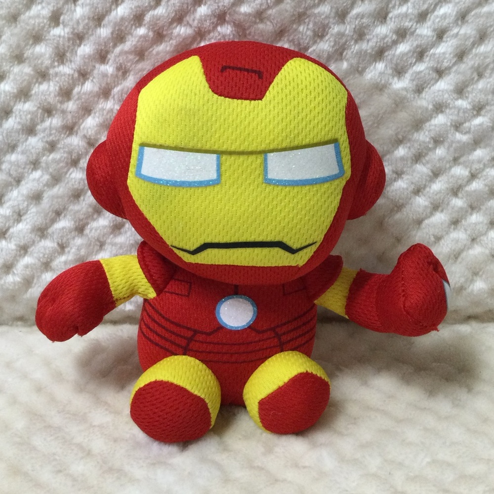 TY Marvel Iron Man Plush 6 Inches 🦾